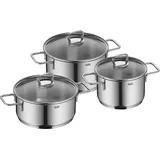 Silit Alicante Topf-Set 3-tlg. 2 x Fleischtopf + Bratentopf
