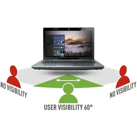 Mobilis Privacy Filter 24 Zoll W (16:9) 531 x 298mm Schwarz