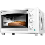 Cecotec Minibackofen Bake & Toast 2300 Weiß, 23 L, 1500 W, 3 Heizmodi, 60-Minuten-Timer, einstellbare Temperatur bis zu 230 oC, Crumb Auffangschale