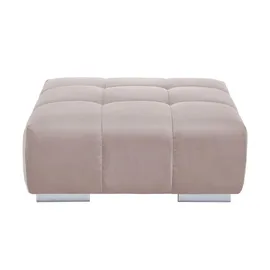 Uno Hocker aus Samt Origo ¦ rosa/pink ¦ Maße (cm): B: 103 H: 42 T: 103.0