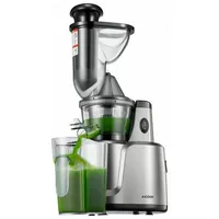 AICOOK Entsafter Saftpresse Slow Juicer Obstpresse 75mm Große Öffnung