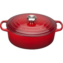 Le Creuset Signature Bräter 29 cm oval kirschrot