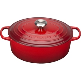 Le Creuset Signature Bräter 29 cm oval kirschrot