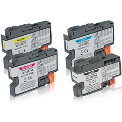 Multipack kompatibel zu Brother LC3237 enthält 4x Tintenpatrone