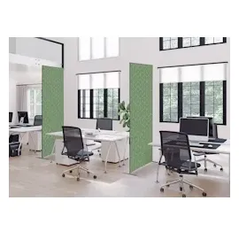 Showdown Displays Raumteiler 85x200cm Hexagon gn