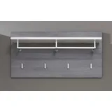 INOSIGN Garderobenpaneel Line 80 x 40 x 28 cm Grau