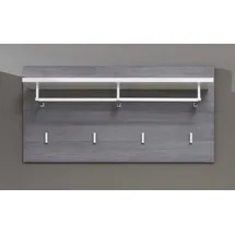 INOSIGN Garderobenpaneel Line 80 x 40 x 28 cm Grau