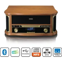 Lenco TCD-2571WD Holz