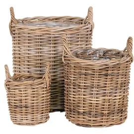 Korbset Sema Baskets 3er Set  braun