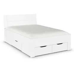 rauch Bett »Aditio Beds« - 146x216x100cm - weiß - Holz
