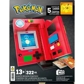 Mattel MEGA Pokémon Kanto Pokédex 322-tlg. HYM37