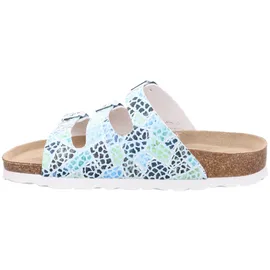 ROHDE Alba Pantolette für Damen, blau, 38 EU