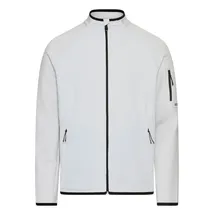 Boss Green Herren Sweatjacke grau unifarben, grau, Herbst/Winter 2025/2026