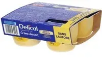 Delical Crème dessert sans lactose Vanille Aliment 4x125 g