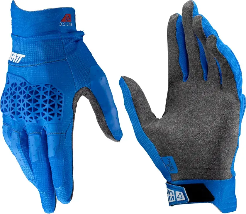 Leatt 3.5 Lite Royal, gants - Bleu/Blanc - L