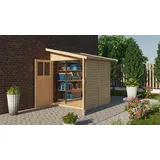 Karibu Konifera Wurmberg 2", BxT: 200x232 cm naturbelassen