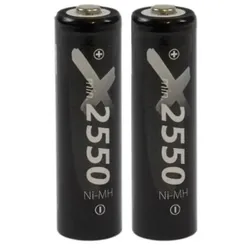 2x XCell Mignon Akku AA LSD Plus Ni-MH 1,2V 2550 mAh low self-discharge