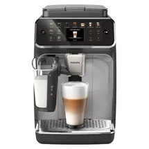 Philips 4400 Series LatteGo EP4446/70 Schwarz/Silber