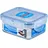 Lock & Lock Frischhaltedose blau rechteckig 10,8 x 8,8 x 4,8 cm 0,18 l