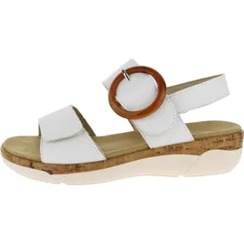 remonte Riemchensandalen Damen Weiß 37