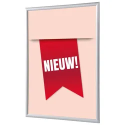 SHOWDOWN Displays Showdown Klapprahmen - DIN A4 - Komplett-Set - Nieuw Niederländisch - Rot/Silber