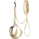 Kerbl Pet 81087 Welpengeschirr mit Leine, beige