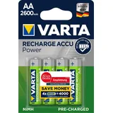 Varta Recharge Accu Power AA 2600 mAh 4 St.