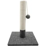Tyrol Kratzsäule 42 cm grau und weiß