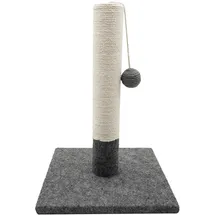 Tyrol Kratzsäule 42 cm grau und weiß