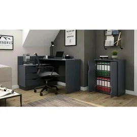 byLIVING Aktenschrank BELFAST 60 x 37 x 76,5 cm grau