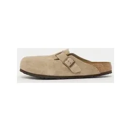Birkenstock Boston Weichbettung Veloursleder taupe 43