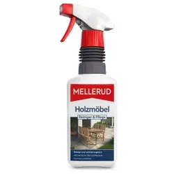 MELLERUD Holzmöbel Reiniger & Pflege, naturelle Pflege durch Bienenwachs, 500 ml - Sprühflasche