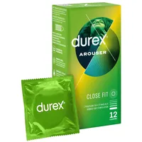 DUREX Arouser Stimulation Kondome - Stimulierende Kondome Mit Rippen Für Noch Aufregenderes Sexvergnügen (1x12 Stk)