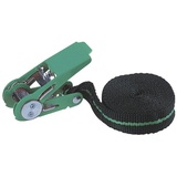 WOLFCRAFT Spanngurt Zugkraft LC Niederzurren (einzeln/direkt)=90 daN (L x B) 4 m x 25 mm Ratsche 4m