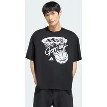 adidas DBB Basketball Graphik-T-Shirt 2026 black S