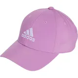 Adidas Embroidered Logo Lightweight Baseball Cap, preloved Purple/White, XXS