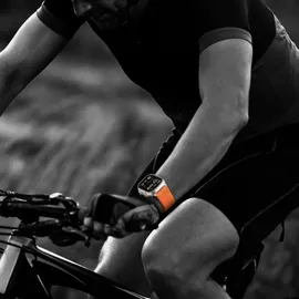 techprotect Tech-Protect Nylonarmband für Apple Watch 44 / 45 / 46 / 49 mm – Orange