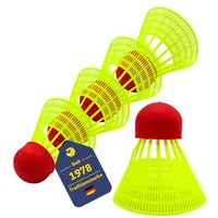 Best Sporting Speed Federball Set – Highspeed Bälle aus Nylon für Power-Badminton – langlebige Speedfederbälle mit optimalem Flugverhalten für Indoor & Outdoor Matches (5)