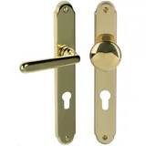 Alpertec Langschildgarnitur PZ Messing poliert 32330033