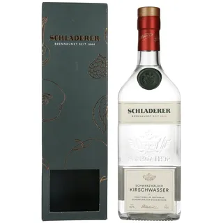 Schladerer Schwarzwälder Kirschwasser 42% Vol. 0,7l in Geschenkbox