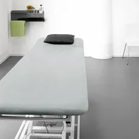 Traumschlaf Frottee Liegenbezug für Behandlungsliegen ca. 65x190 cm, silber - grau