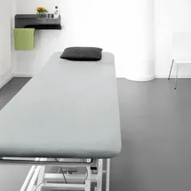 Traumschlaf Frottee Liegenbezug für Behandlungsliegen ca. 65x190 cm, silber - grau