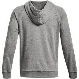 Under Armour Rival Fleece Hoodie Herren 025 castlerock light heather/white XL