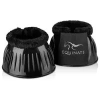 Equinate Hufglocken Avery aus PVC mit synthetischem Lammfell XL