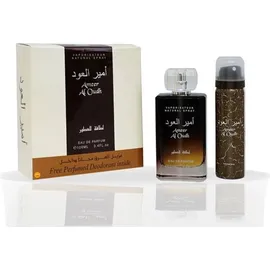 Lattafa Ameer Al Oudh EDP 100 ml + Deo Spray 50 ml Geschenkset
