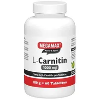 MEGAMAX L-Carnitin 1000 mg Tabletten 60 St.