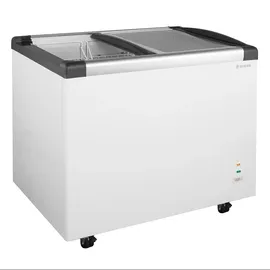 GastroHero Tiefkühltruhe ECO 350 mit Glasschiebedeckel