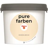 Alpina Pure Farben Wandfarbe mandelbeige 2,5 L