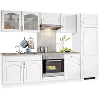 wiho Küchen Küchenzeile »Linz«, ohne E-Geräte, Breite 270 cm, weiß