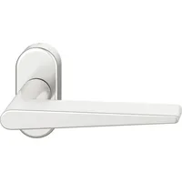 FSB Rahmentürdrücker 09 1005 Hochhaltefeder B ovale Rosette Aluminium